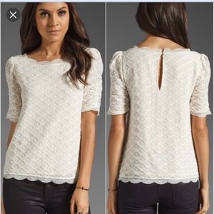 Joie Tullia Lace Top